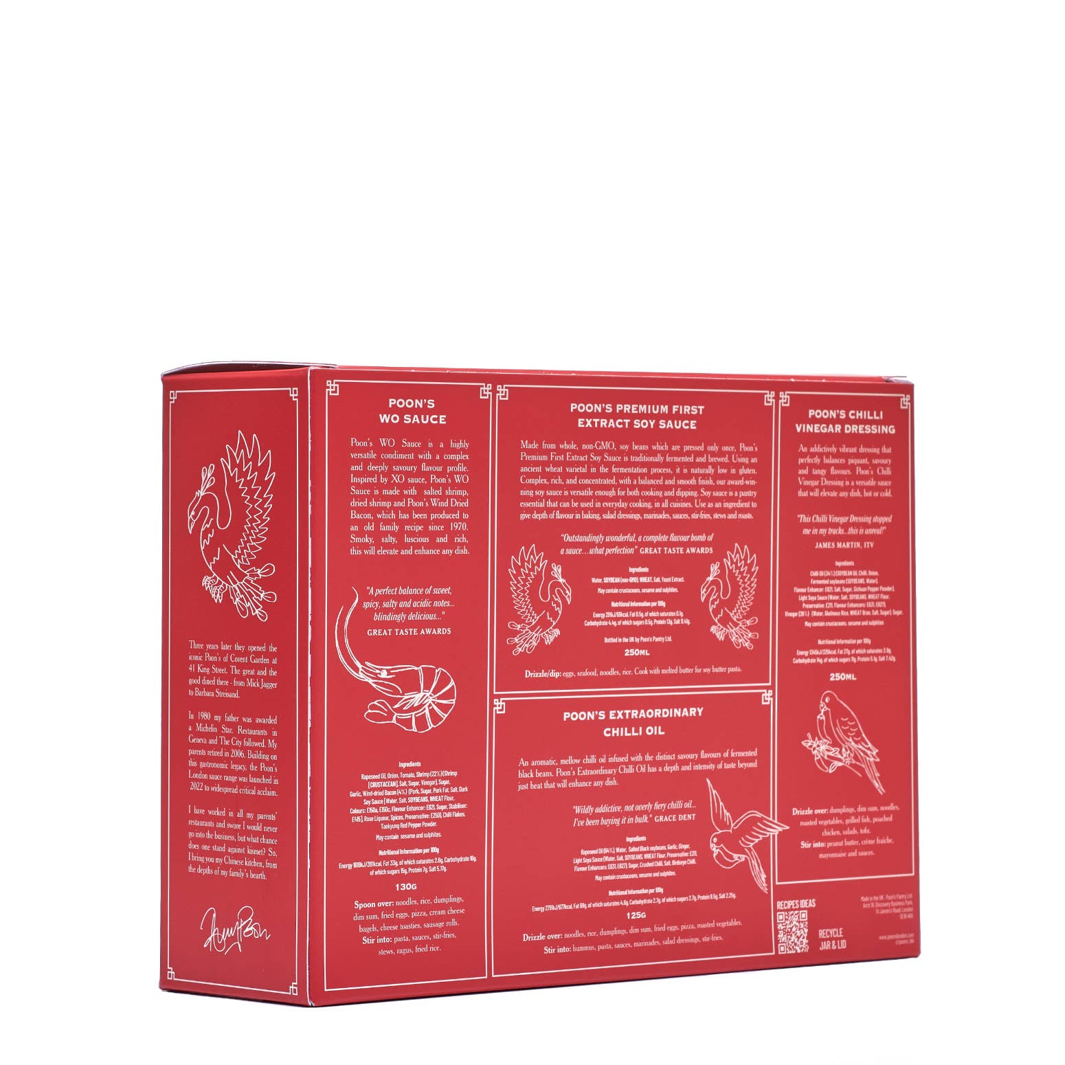 Poon's London – wholesale Sauce – Poon's London Sauce Collection in Presentation Box2