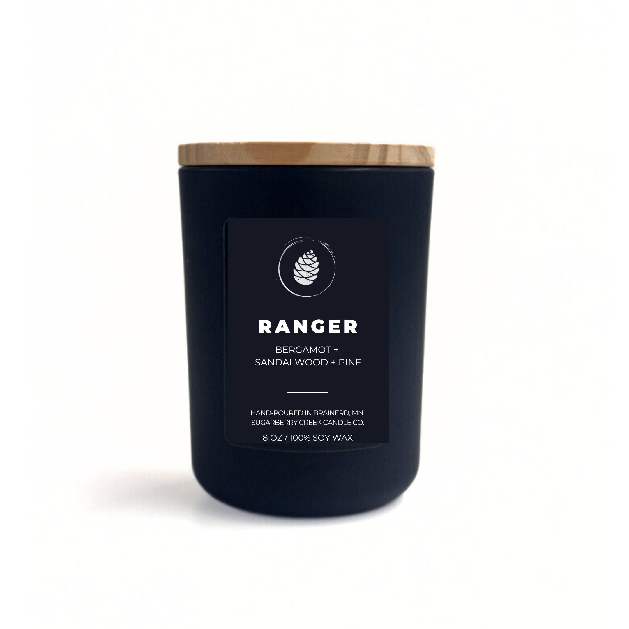 Sugarberry Creek Candle Co. - Wholesale Jar/Filled Candle - Ranger Soy Wax Candle