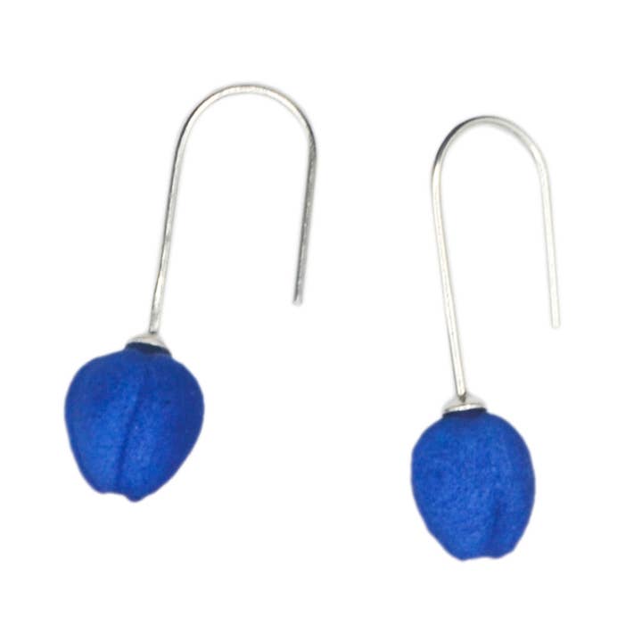 Boucles d'oreilles tulipe imprimées en 3D pour la vente par VARILY