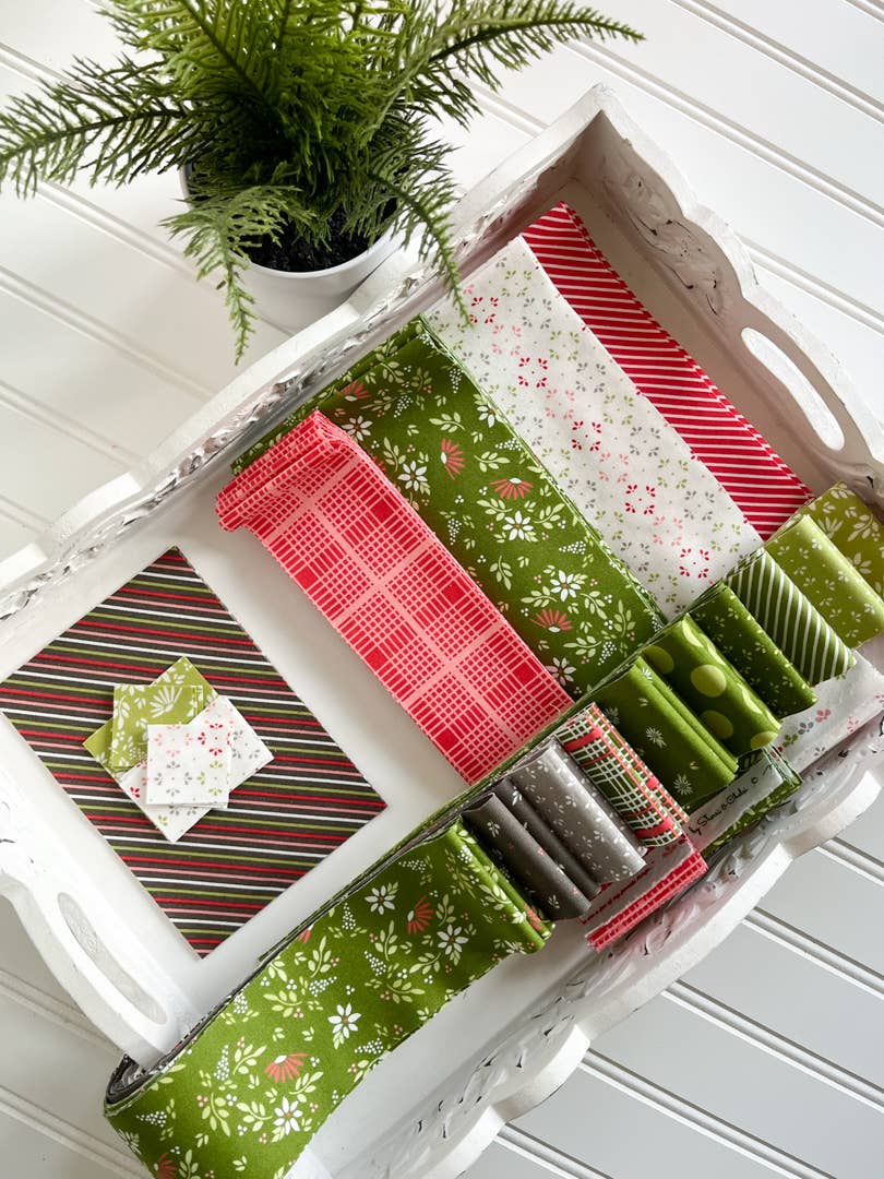 Wild Plum Lane - Wholesale Craft Sewing Kit - Let Christmas Begin Quilt Pattern - Printed6