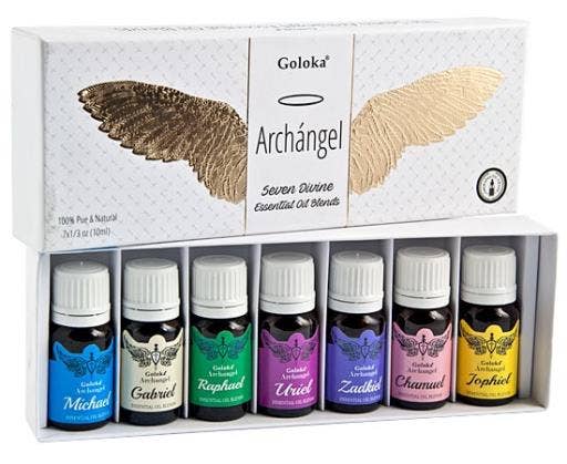 International Gifts Ltd. - Wholesale Essential Oil - Goloka Seven Archangel Essential Oil Blend Gift Pack 10-4150