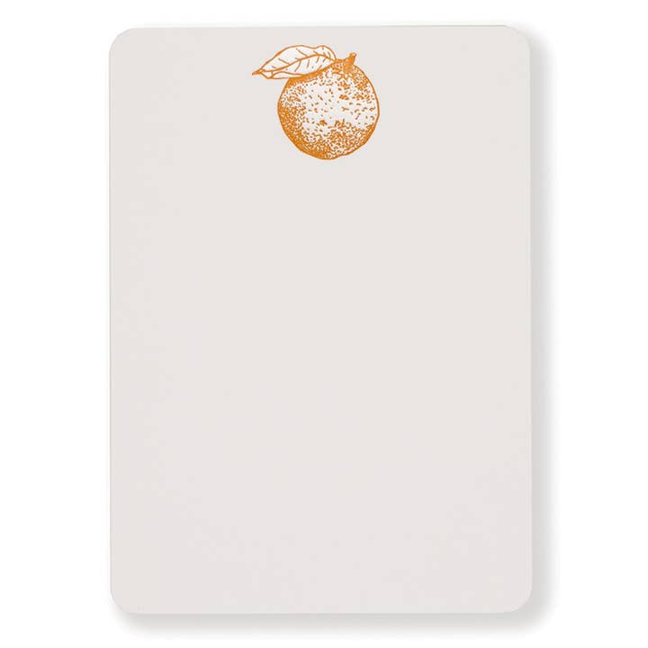 Orange - Tails Boxed Notecards for engroshandel hos folio press & paperie