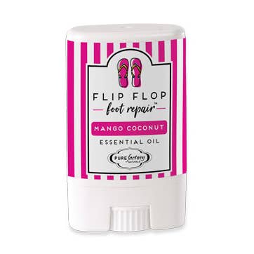 Mini Foot Repair .5 oz- Mango Coconut with Fig Essential Oil for wholesale by PUREfactory Naturals