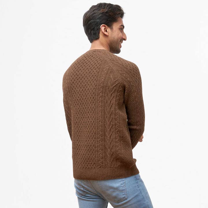 Oliver Charles - Wholesale Knit Sweater - Women's - 100% Yak Wool Cable Knit23