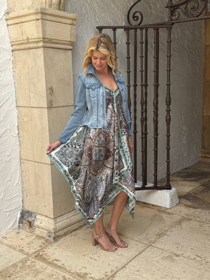 Silk Dress / Lots of Fun Colors for wholesale by Stacy Bradley Design