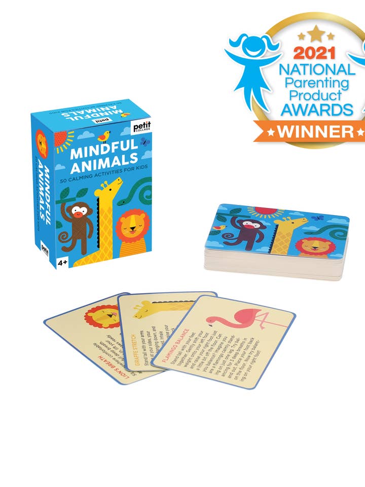 Mindful Animals Calming Activity Cards for wholesale by Chronicle Books