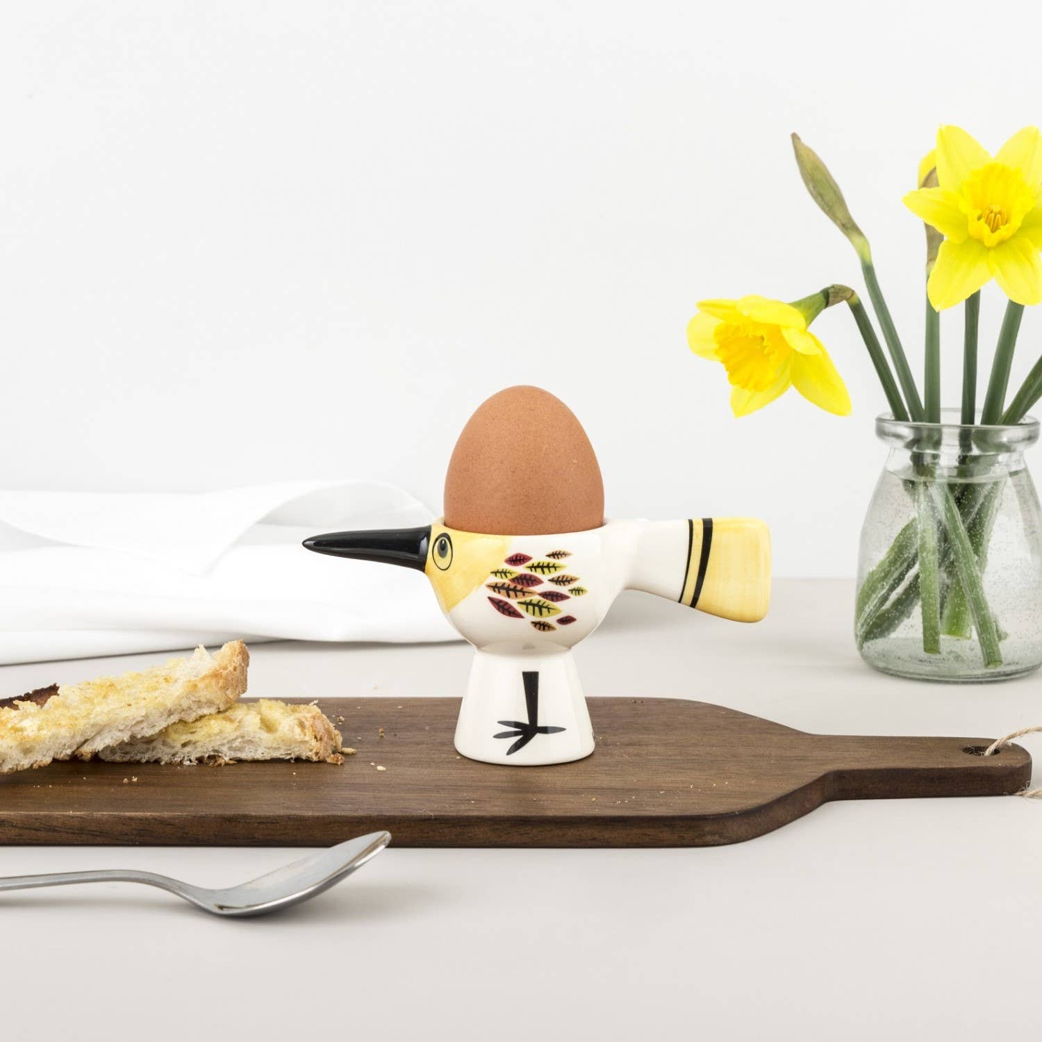 Hannah Turner Ltd - Wholesale Egg Cup/Holder - Yellow Bird Egg Cup2