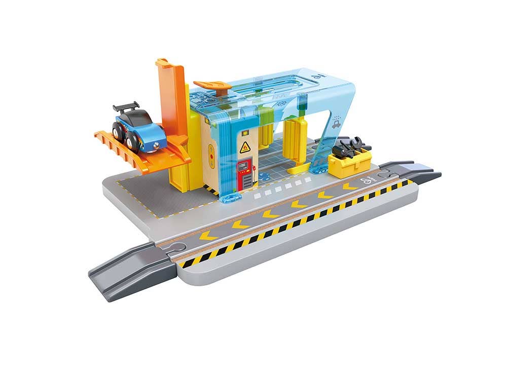 Hape Toys - Vente Jouet en bois – enfant - Station de réparation et de lavage3