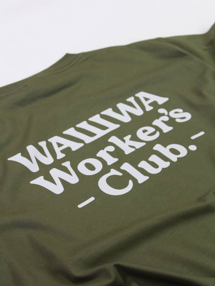 Worker's Heavyweight Bio-T-Shirt für den Großhandel von Wawwa Cothing