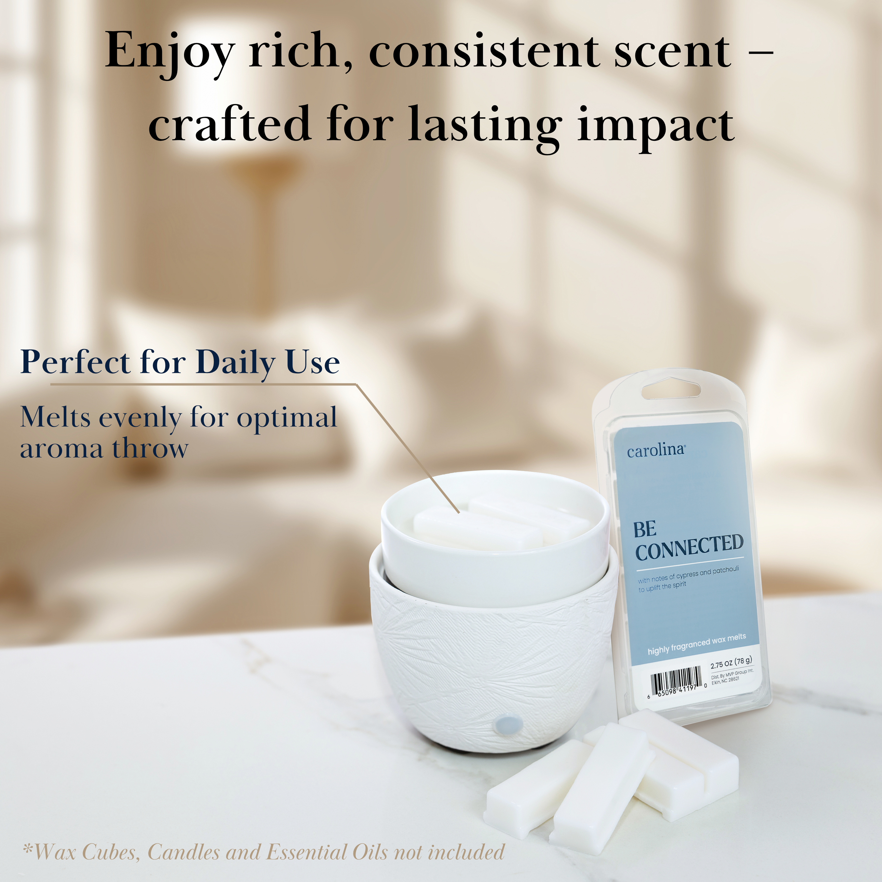 MVP Group International INC - Wholesale Wax Warmer - Carolina Wellness 3-in-1 Multifunctional Warmer, White3