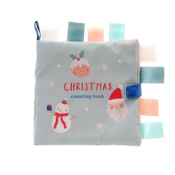 Ziggle Baby - Wholesale Baby & Toddler Book (0-2) - Christmas Counting Soft Book0