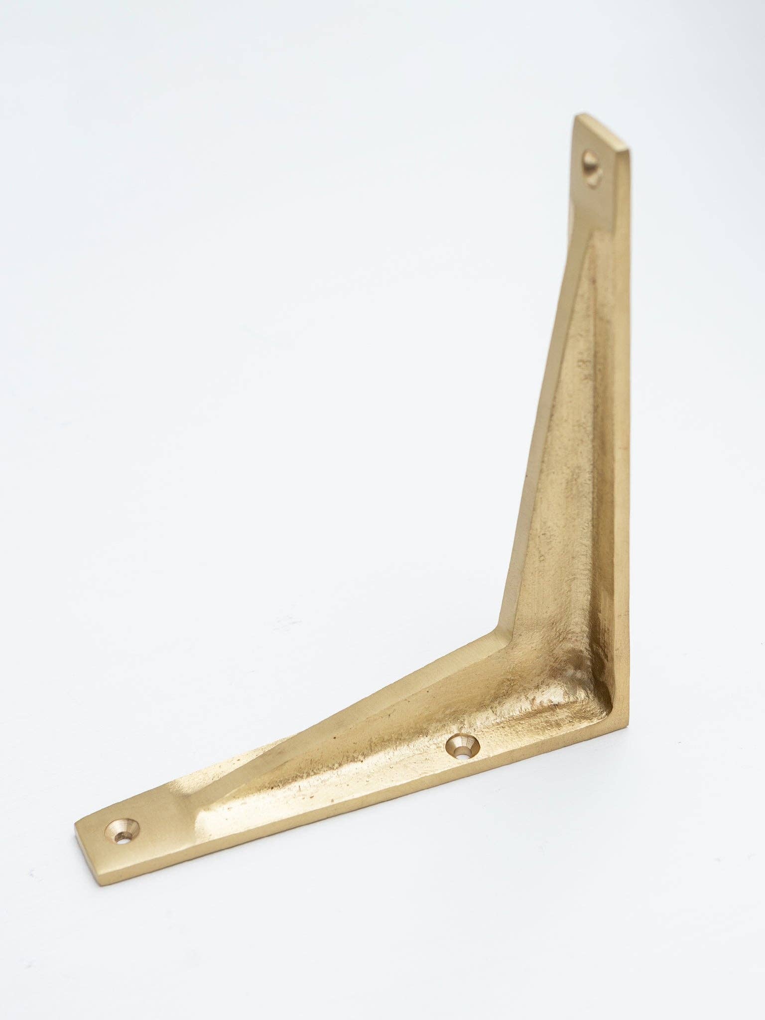 Brass bee – wholesale Vägghylla – Satinmässings konsoler för hyllor – kraftig massiv mässing1