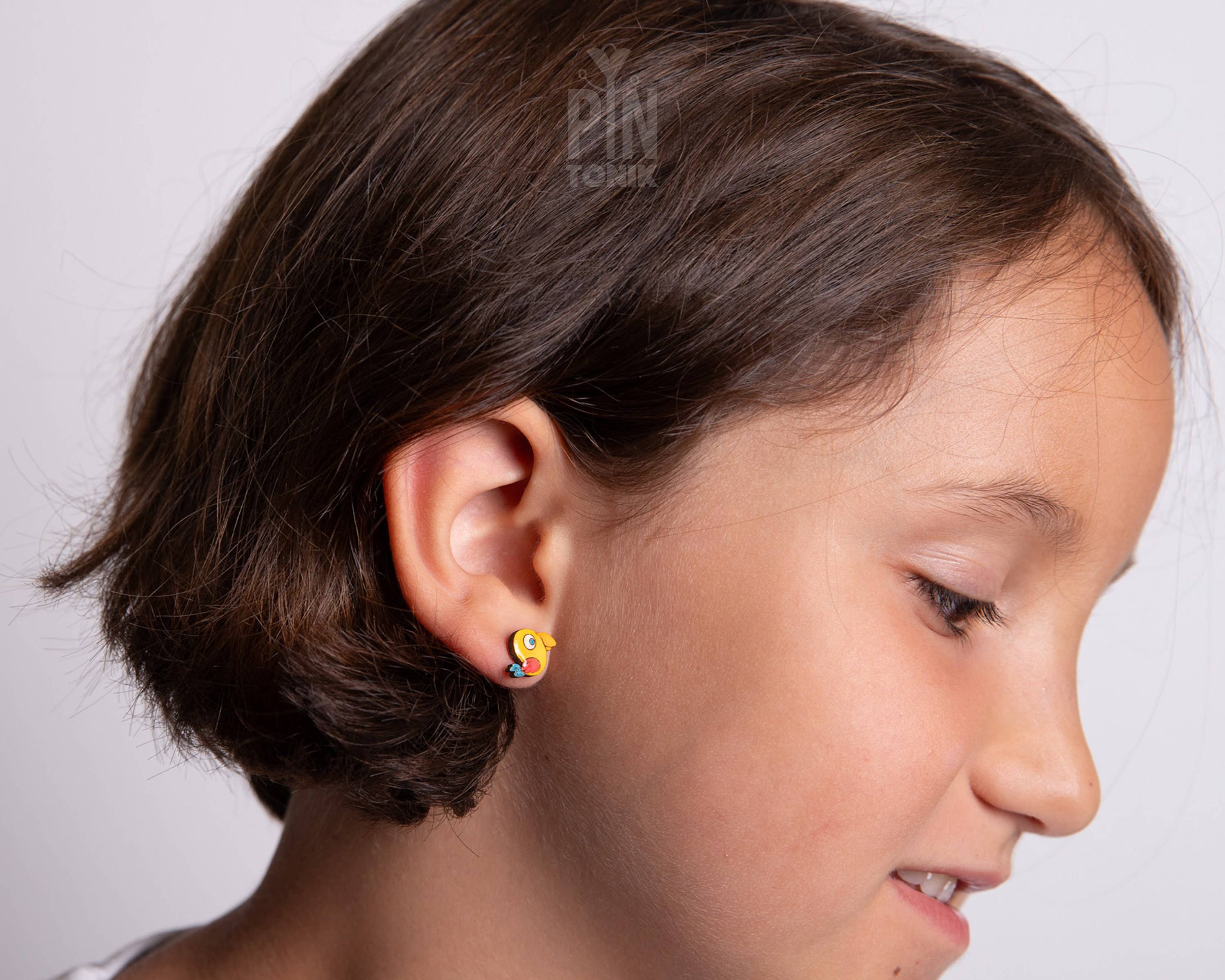 PinTonik - Vendita all'ingrosso Orecchini a bottone - Orecchini a Perno con Pappagallo Carino - Gioielli con Uccelli Stravaganti2