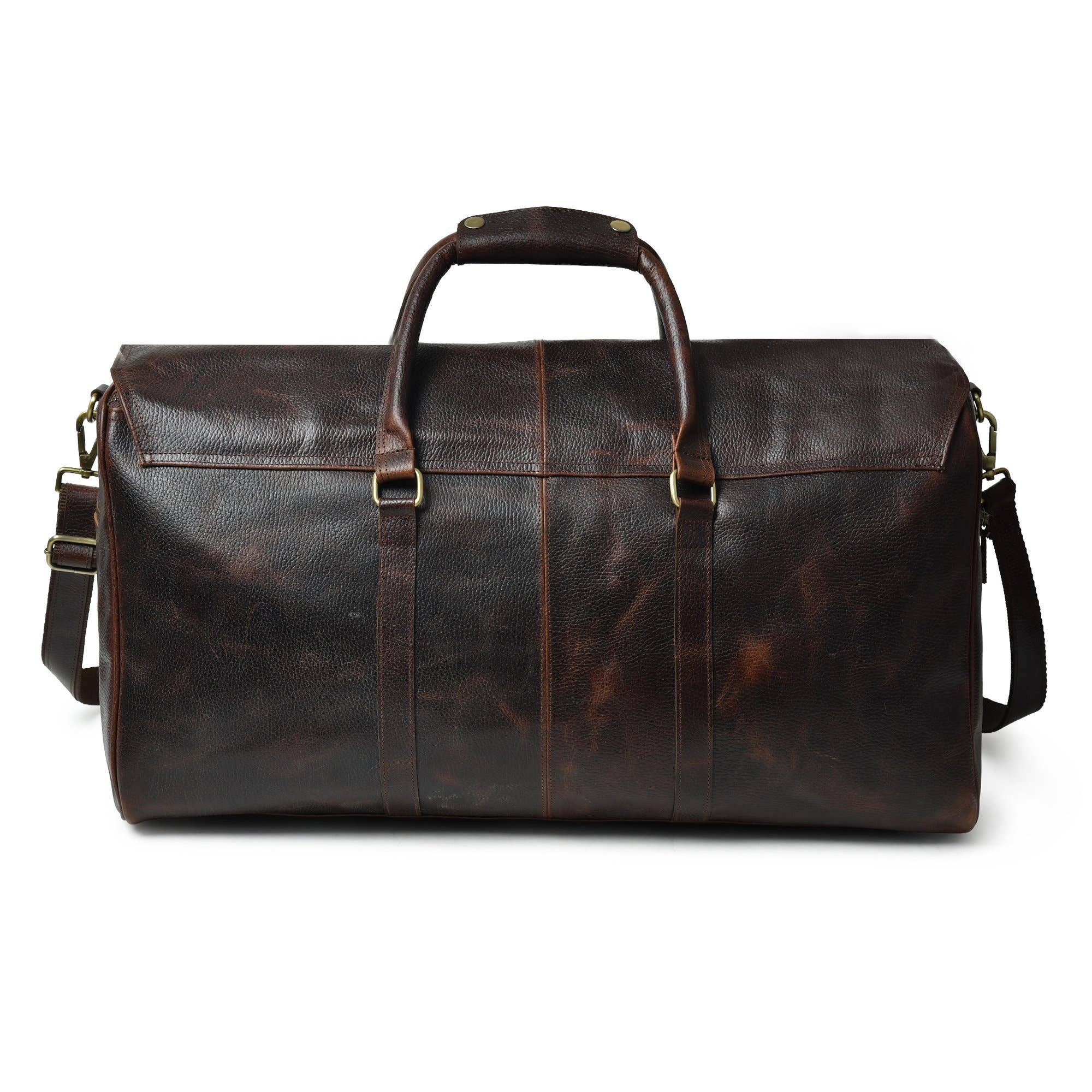 Dotch Leather - Vendita all'ingrosso Sacca da viaggio - Uomo - Borsa da Viaggio in Pelle Bonham - Borsone da Viaggio per Uomo7