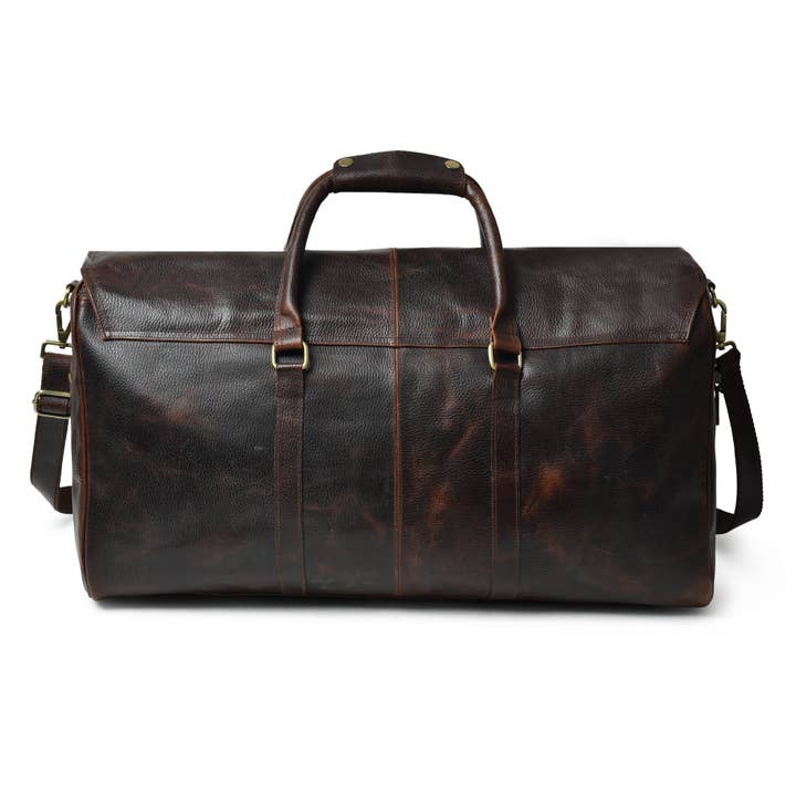 Dotch Leather - Vendita all'ingrosso Sacca da viaggio - Uomo - Borsa da Viaggio in Pelle Bonham - Borsone da Viaggio per Uomo7