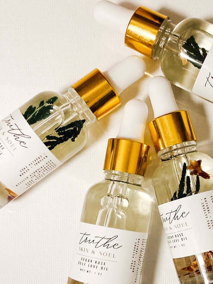 Cedar Rose Self Love Oil -Self Love & Self Care for wholesale by Truthe Skin & Soul