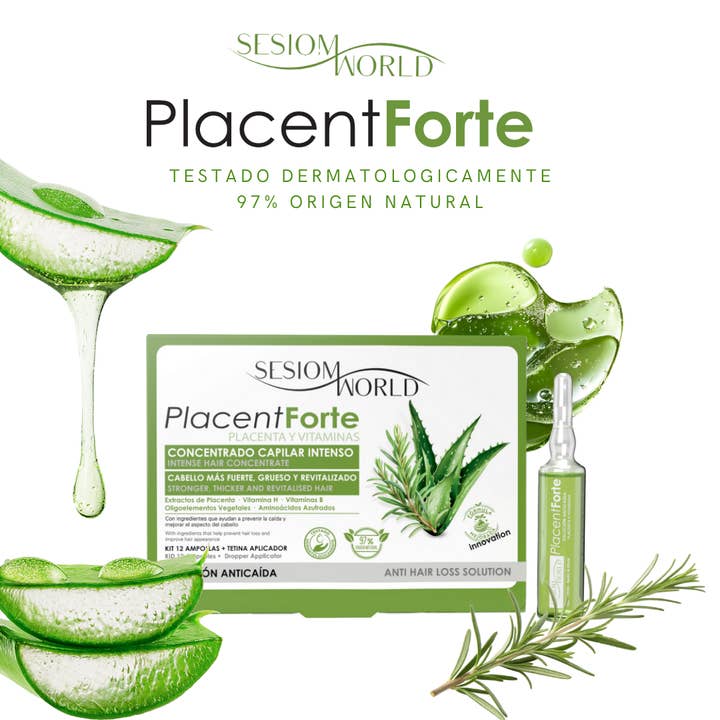sesioMWorld - M·O·I Professional - Wholesale Hair Thinning/Loss Treatment - PlacentForte Placenta Hair Loss Treatment and Vitamins5