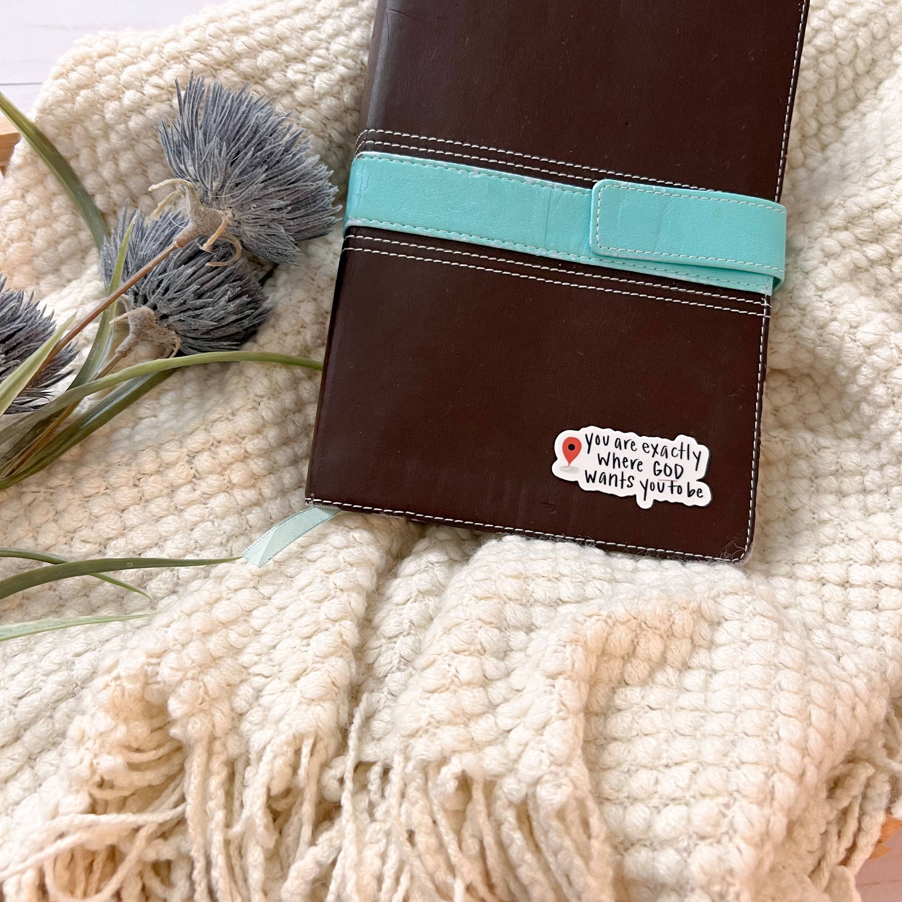 swaygirls – Adesivo por atacado – Adesivo Onde Deus quer que você esteja | Adesivo do mapa da fé6