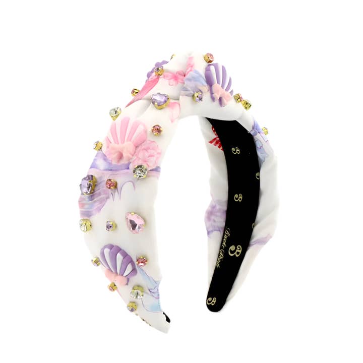 Brooke Shade - Wholesale Fashion headband – women's - The Seashell Bow Topknot Headband2