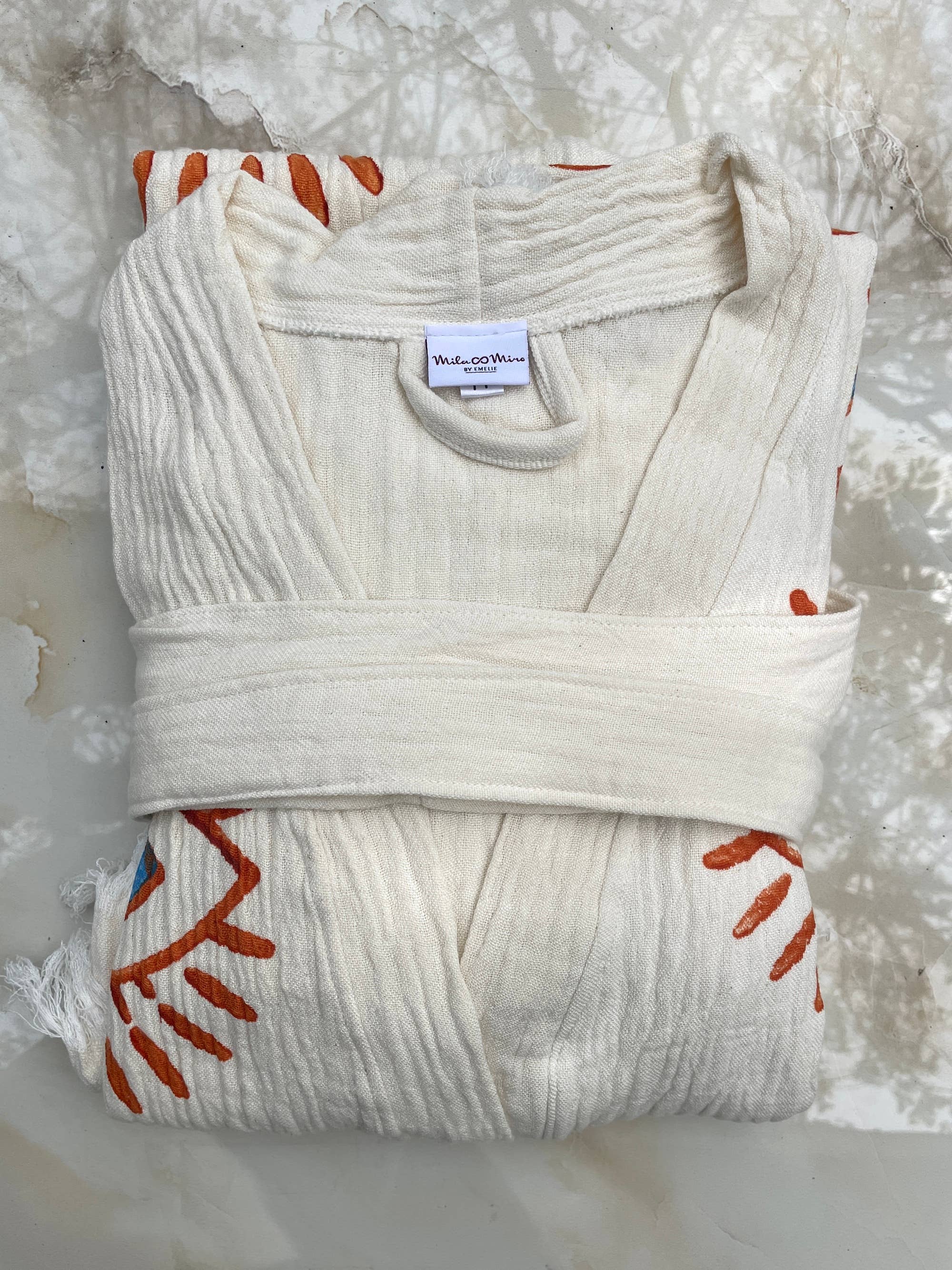 Mila∞Miro by Emelie - Wholesale Robe - Women's - Muslin Robe Awake Evil Eye | Turkish Kimono Awake Evil Eye4