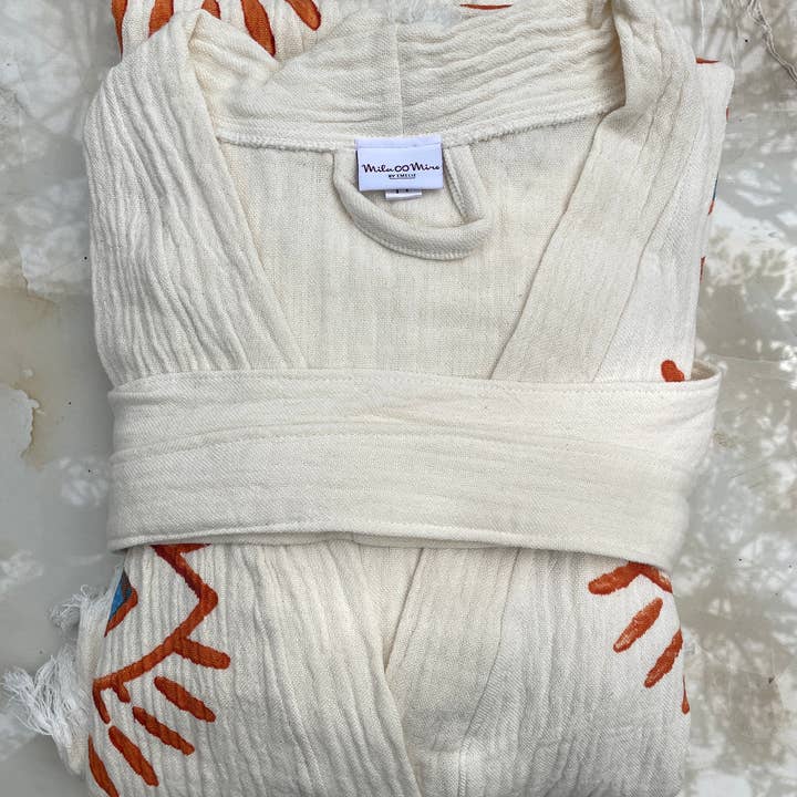 Mila∞Miro by Emelie - Wholesale Robe - Women's - Muslin Robe Awake Evil Eye | Turkish Kimono Awake Evil Eye4