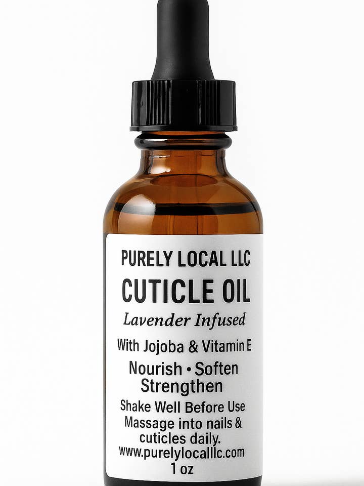 Aceite para cutículas-Lavanda para venta al por mayor de Purely Local LLC.