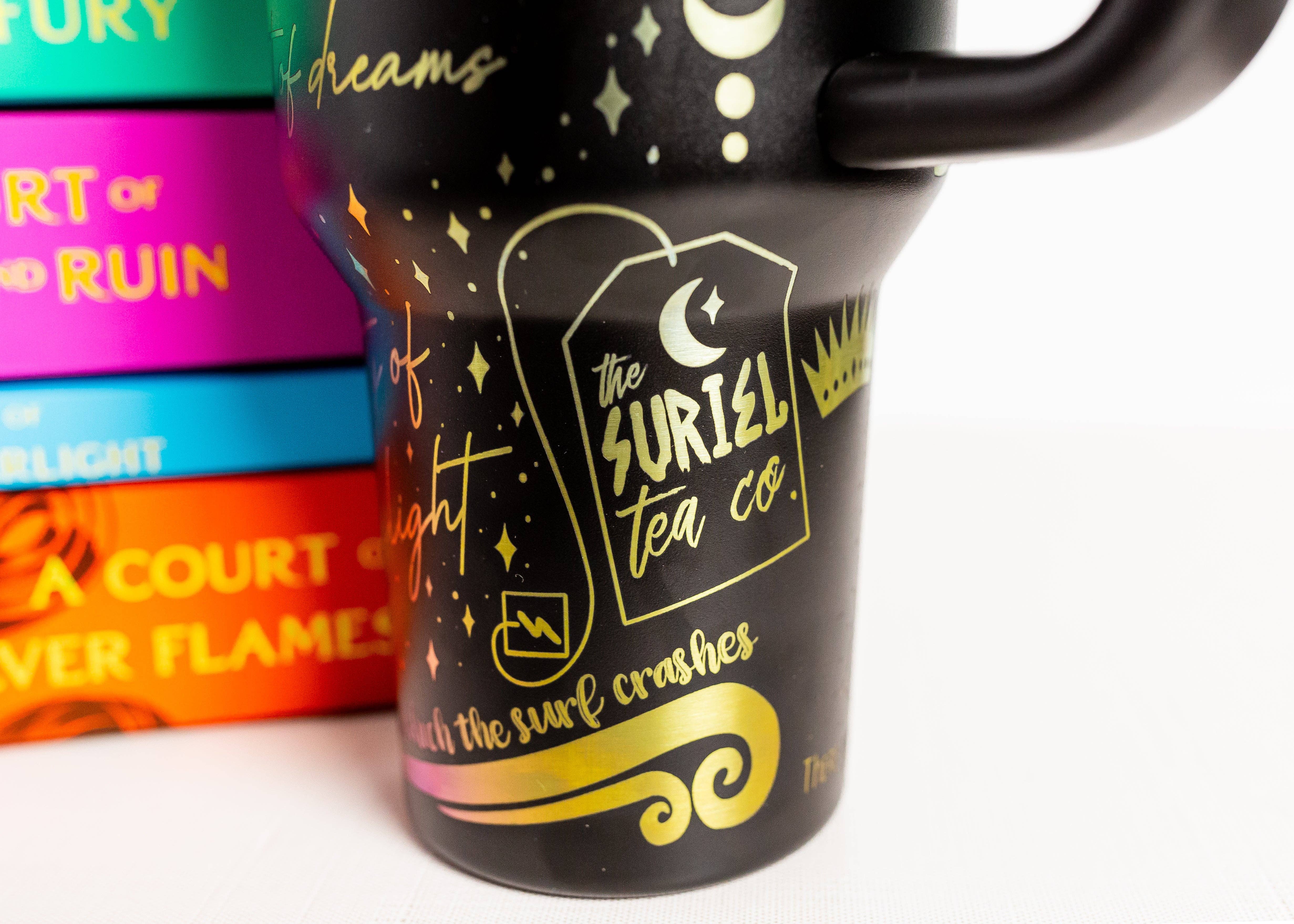 zoo&roo - Venta al por mayor Vaso termo - Vaso grabado ACOTAR de 40 oz con licencia oficial de libro7