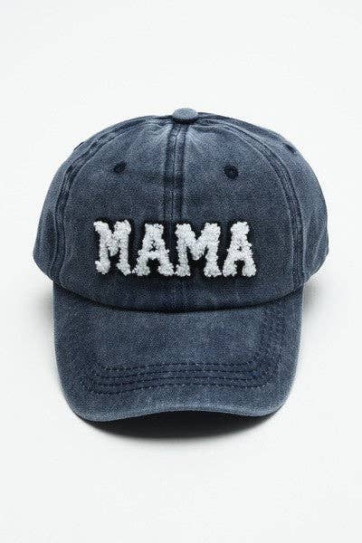 JOSSLYN by wall to wall - Wholesale Baseball Cap - Women's - WASHED SHERPA MAMA BASEBALL CAP 40HW7017