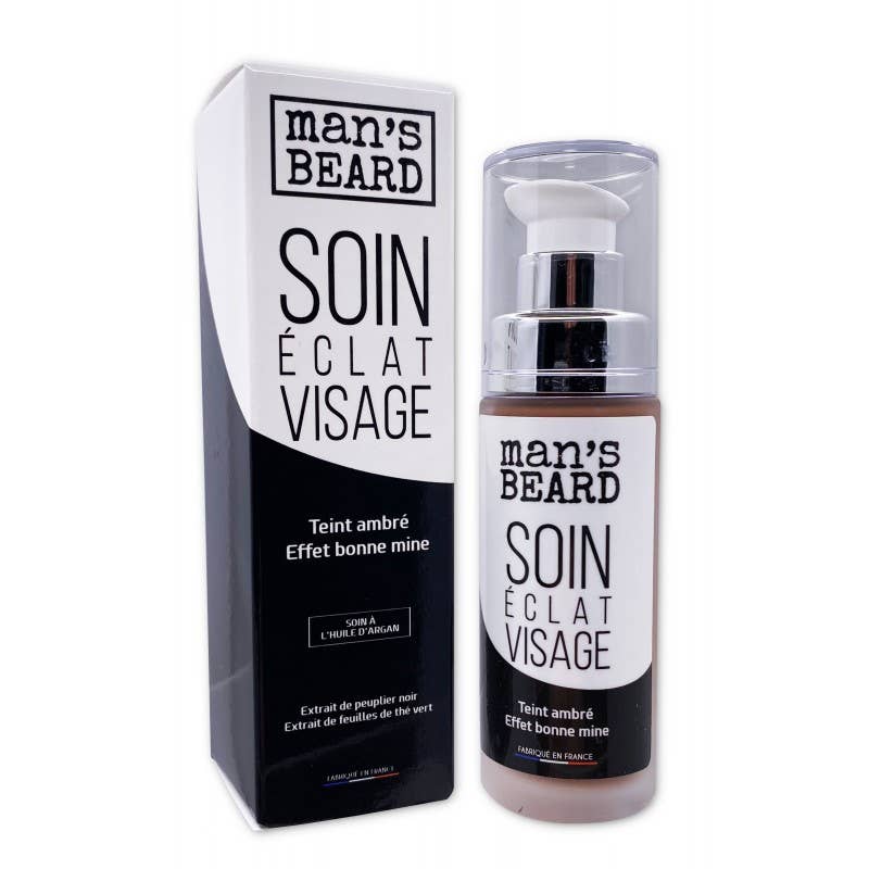 Mans’Beard - Vente Crème hydratante pour le visage – homme - SOIN ÉCLAT VISAGE - 30 ML0