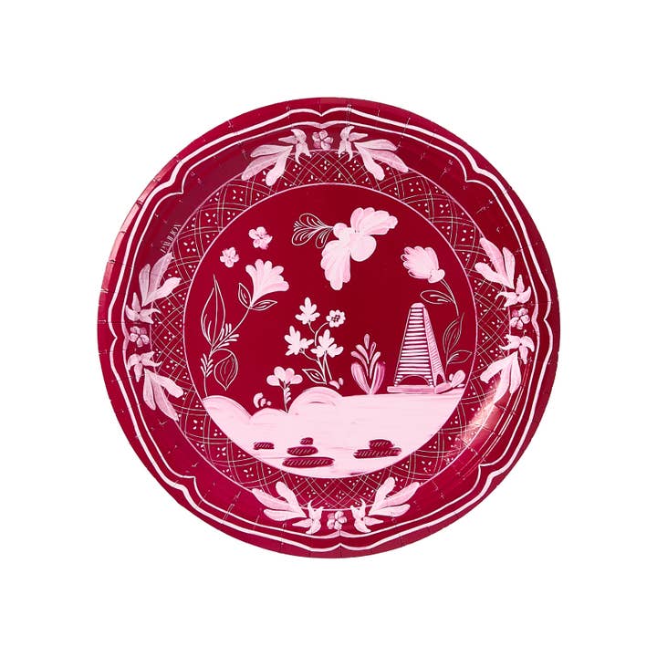 Pavilion Paper - Wholesale Disposable Plate - Beachside Pavilion Dinner Plates - 8 per pack1