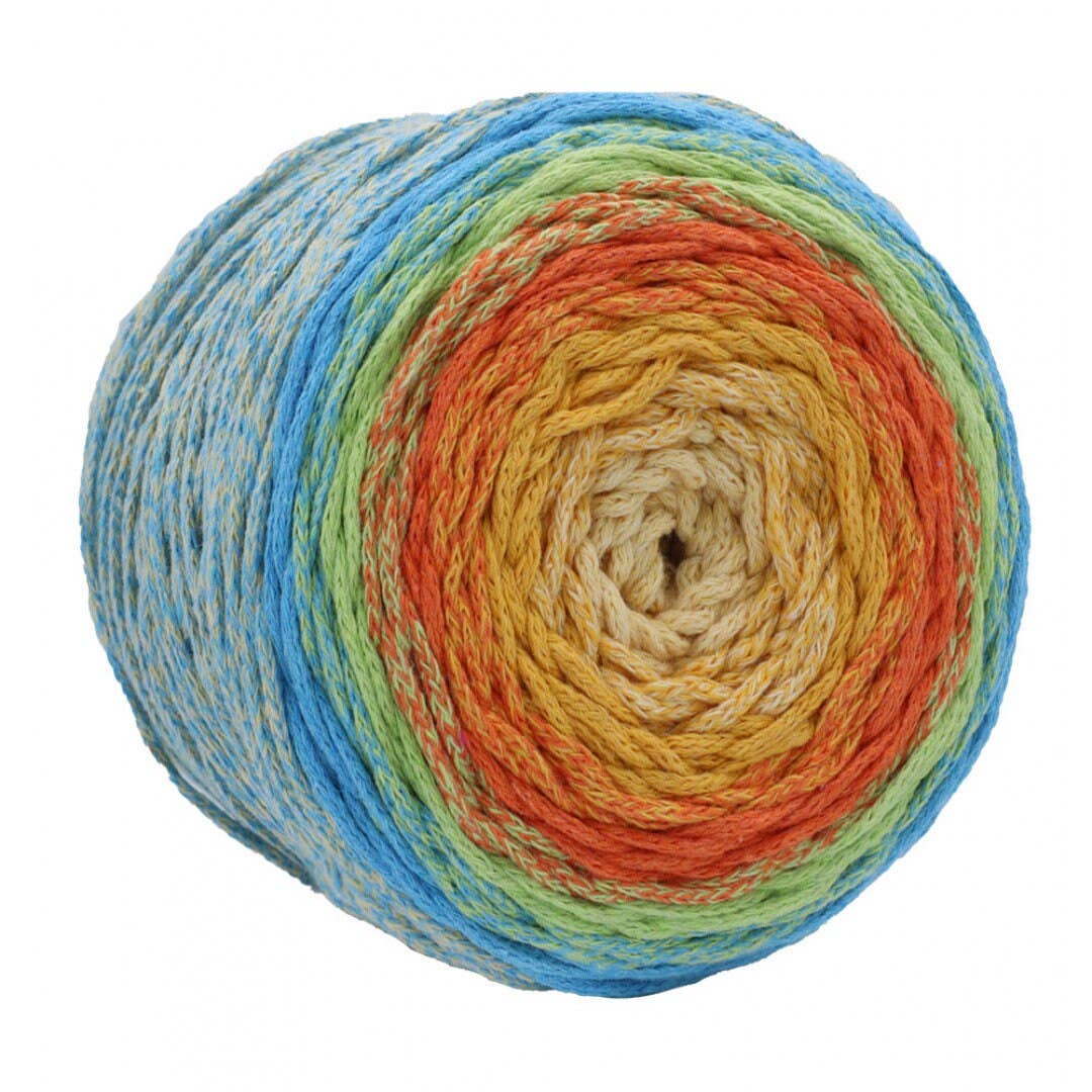 Loop'ncraft - Wholesale Yarn - Loopncraft Braidy Cake Crochet Yarn, Gradient Yarn15