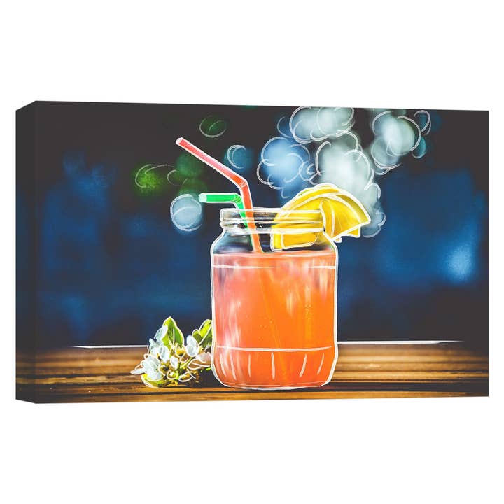 Fresh Tea 20'' x 22'' Canvas Wall Art for wholesale by PTM Images