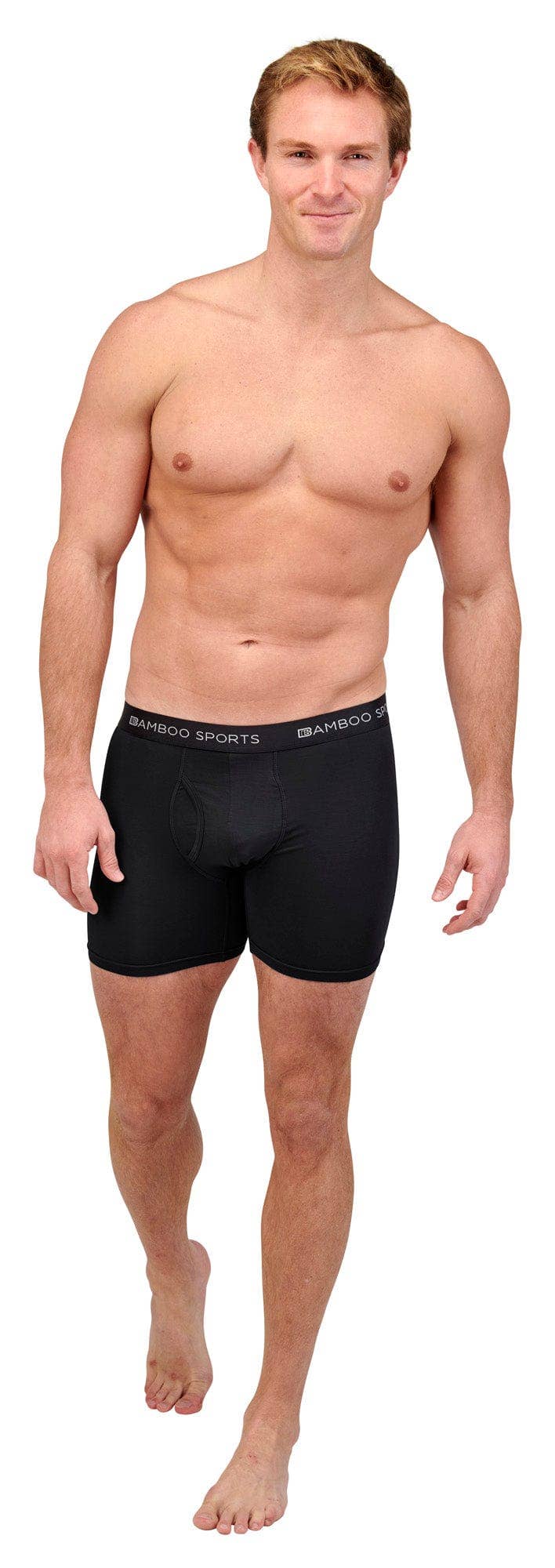 Bamboo Sports - Venta al por mayor Ropa interior - Hombre - Boxer para hombre Bamboo Sports con entrepierna de 4 pulg. (10 cm) - paquete de 44