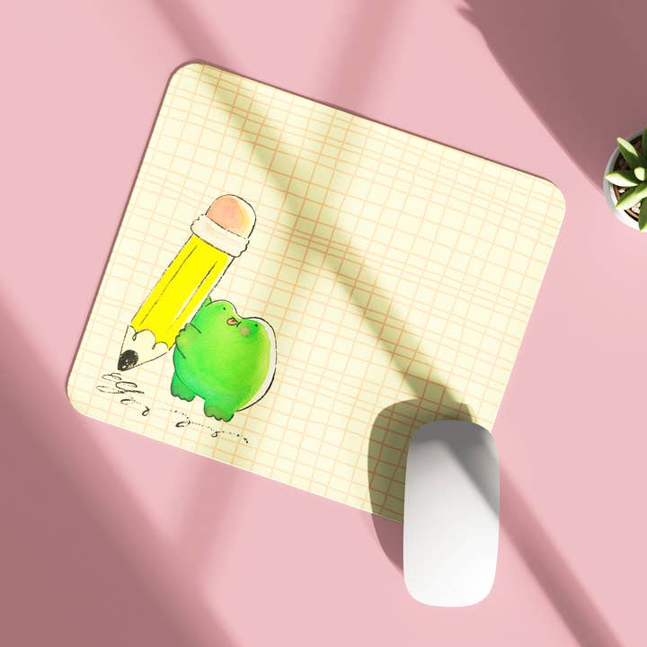 Tappetino per mouse Pencil Frog per la vendita all'ingrosso da parte di We Are Frogs
