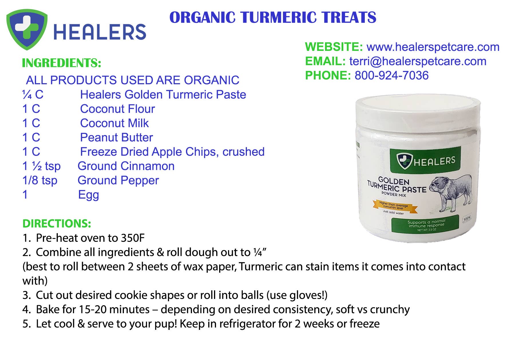 Healers PetCare - Vendita all'ingrosso Integratore per animali domestici - Cani - Healers Golden Turmeric Paste per Cani7