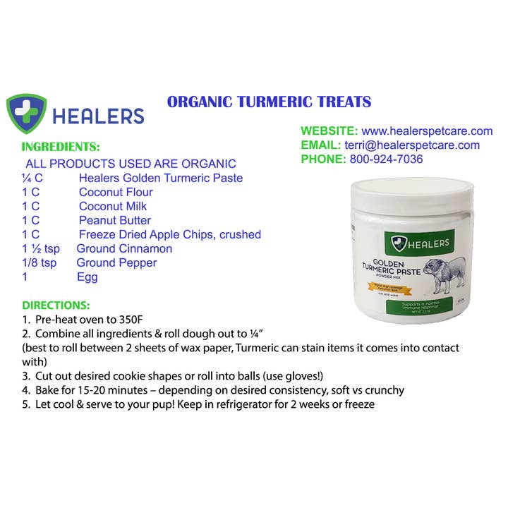 Healers PetCare - Vendita all'ingrosso Integratore per animali domestici - Cani - Healers Golden Turmeric Paste per Cani7