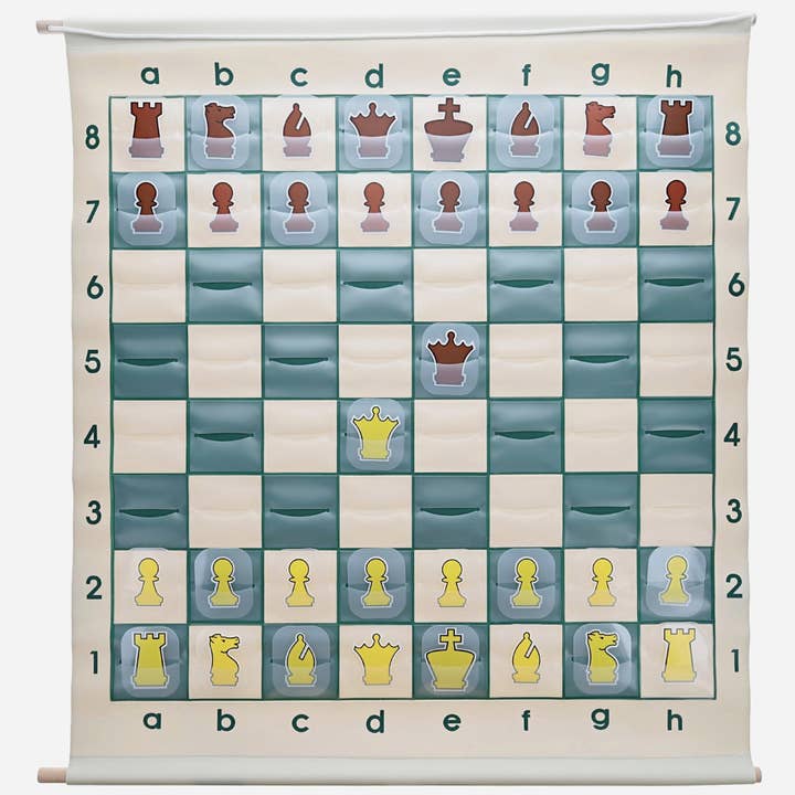 Wood Expressions – wholesale Board game – WE Games Chess Teaching Demonstration Board, 27 in.2