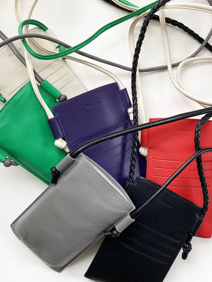 Funda para teléfono con tarjetero y correa de hombro ajustable para venta al por mayor de Miarma