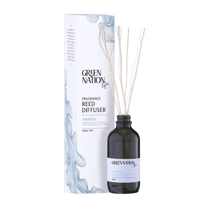 Luxurious Scented Diffuser 120ml - Awaken for wholesale by Green Nation Life