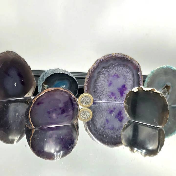 Distinction Crystals - Wholesale Spiritual Stone/Crystal - Dyed Agate Crystal Geodes Batch 1KG1