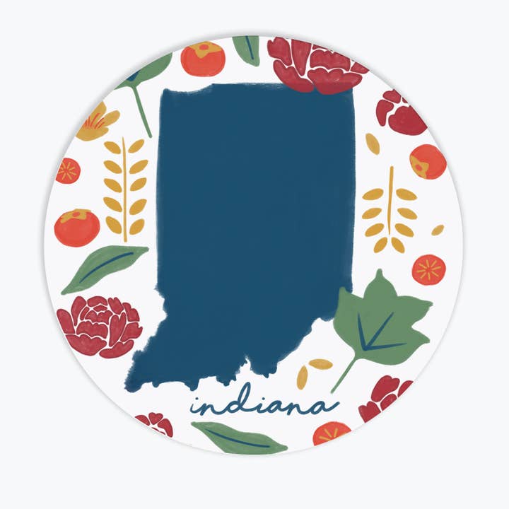 Indiana Fresh State - Sticker (binnen/buiten) voor wholesale door Tandem For Two