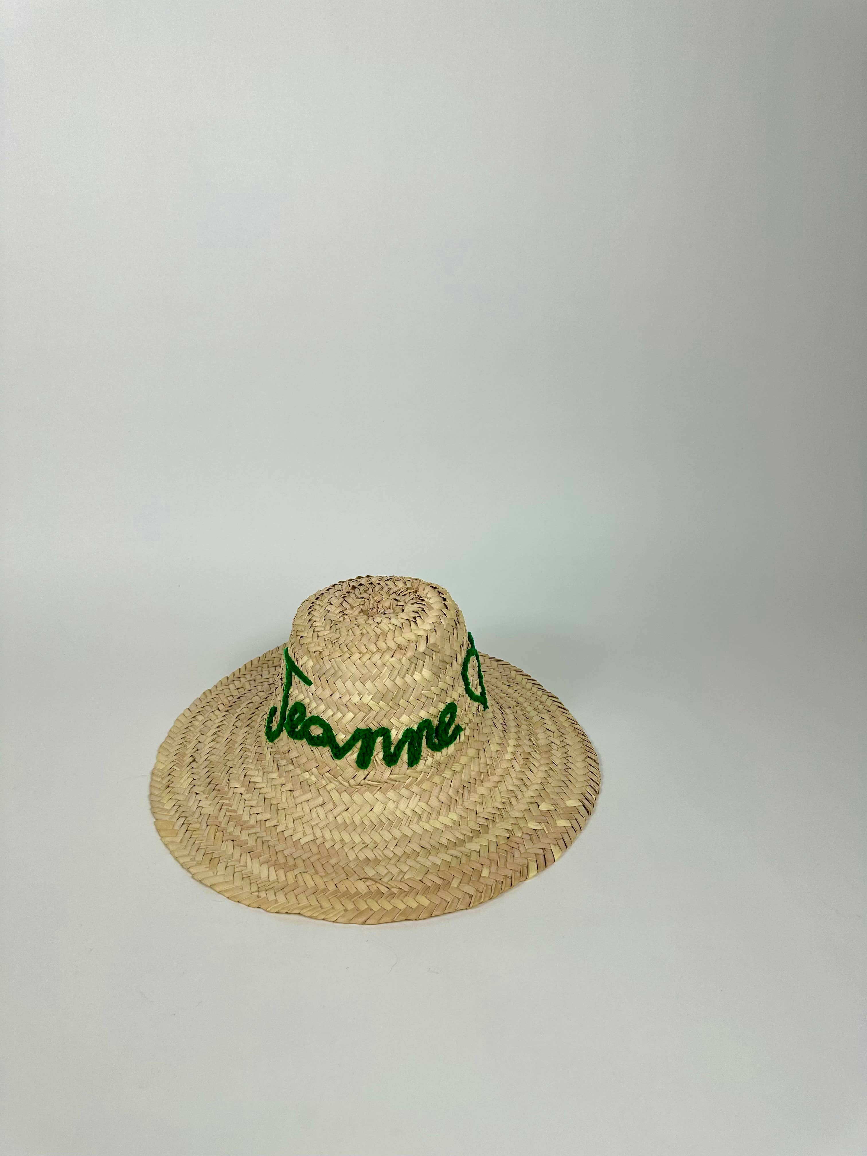 Mikwi - Wholesale Straw Hat - Women's - Personalised Straw hat - DECORATIVE STRAW HAT - Moroccan hat17