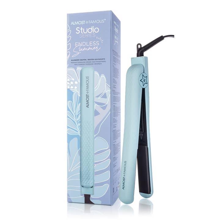 Endless Summer BlueBerry Muffin Flat Iron- Tourmaline for wholesale by Almost Famous