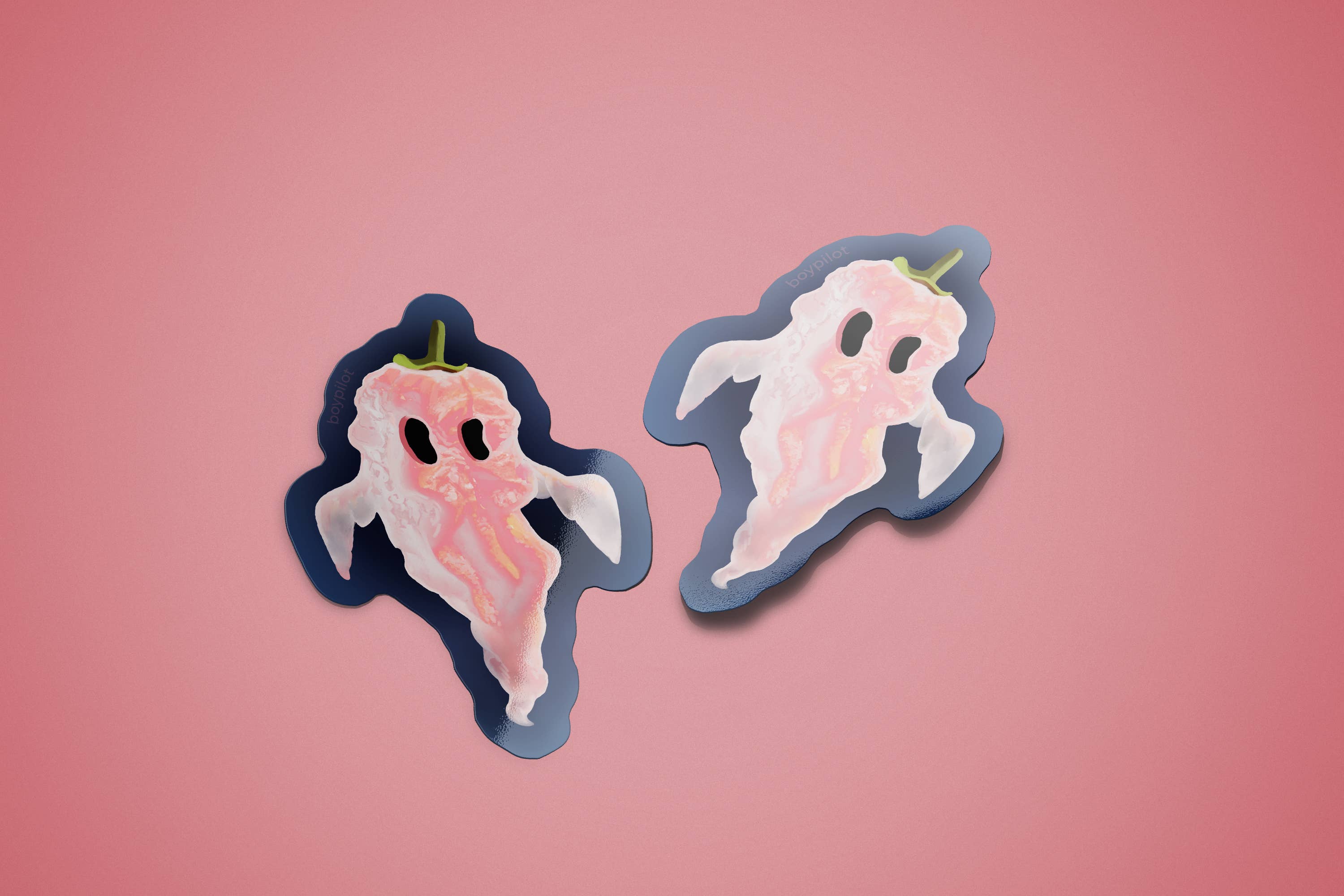 BoyPilot Goods - Wholesale Sticker - Ghost Pepper Sticker - Funny Spicy Food Vinyl Sticker4
