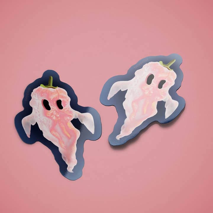 BoyPilot Goods - Wholesale Sticker - Ghost Pepper Sticker - Funny Spicy Food Vinyl Sticker4
