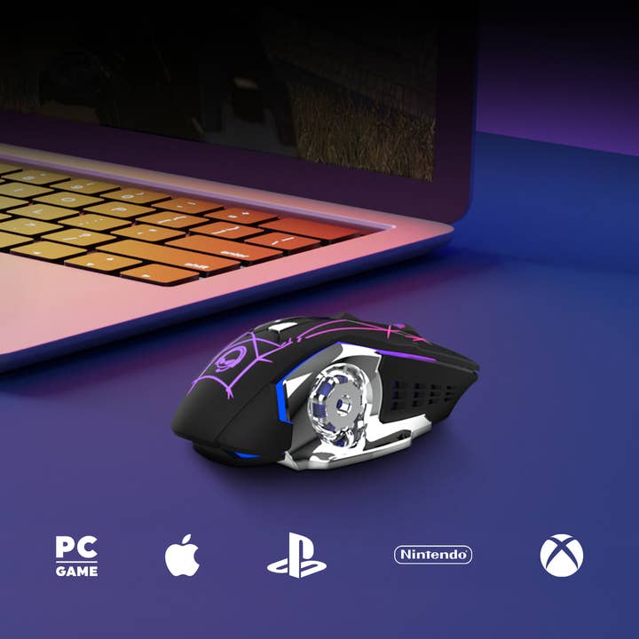 JupiterGear Home - Wholesale Small/Handheld Appliance - HyperGear Chromium Wireless Gaming Mouse