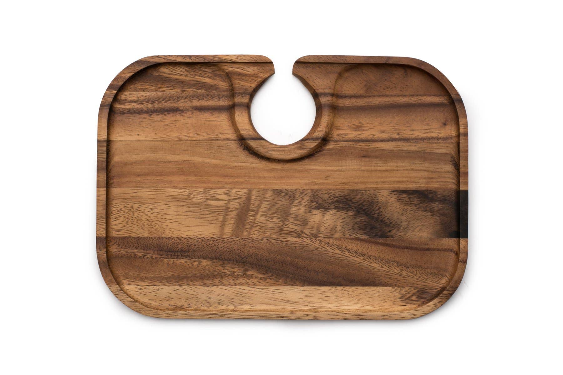 Fox Run Brands - Vendita all'ingrosso Vassoi da portata - Vassoio per tartine Ironwood Gourmet, 7,5" x 10,5" x 0,5"3