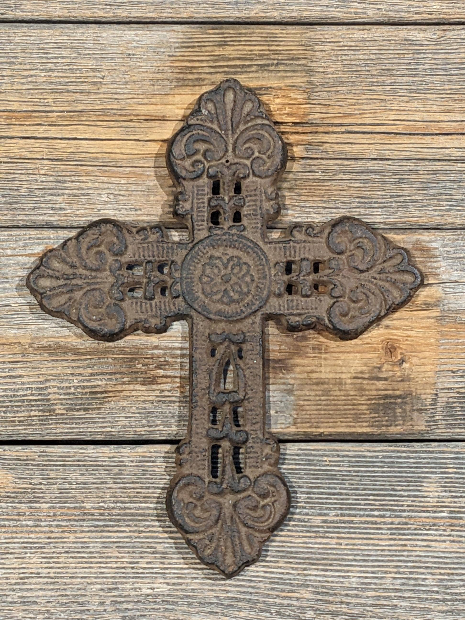 Camino TX - Wholesale Wall Cross - Cast Iron Wall Cross0