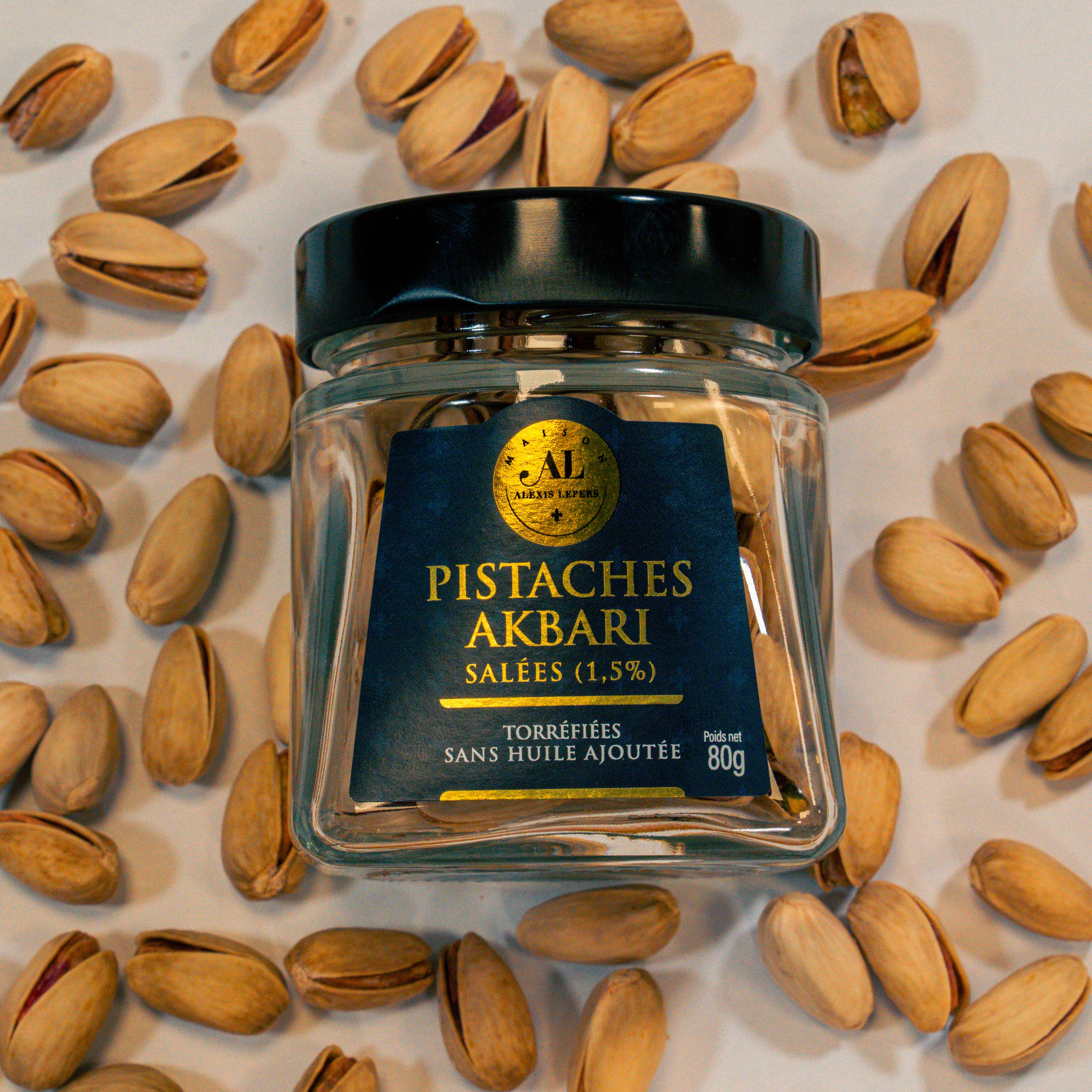 FOODBIOTIC - Wholesale Nuts - Roasted and salted pistachios (1.5%) -dried fruits, aperitif