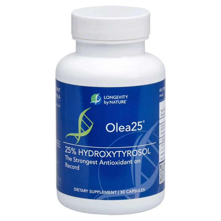 Olea25® for wholesale by Longevity by Nature, Inc.